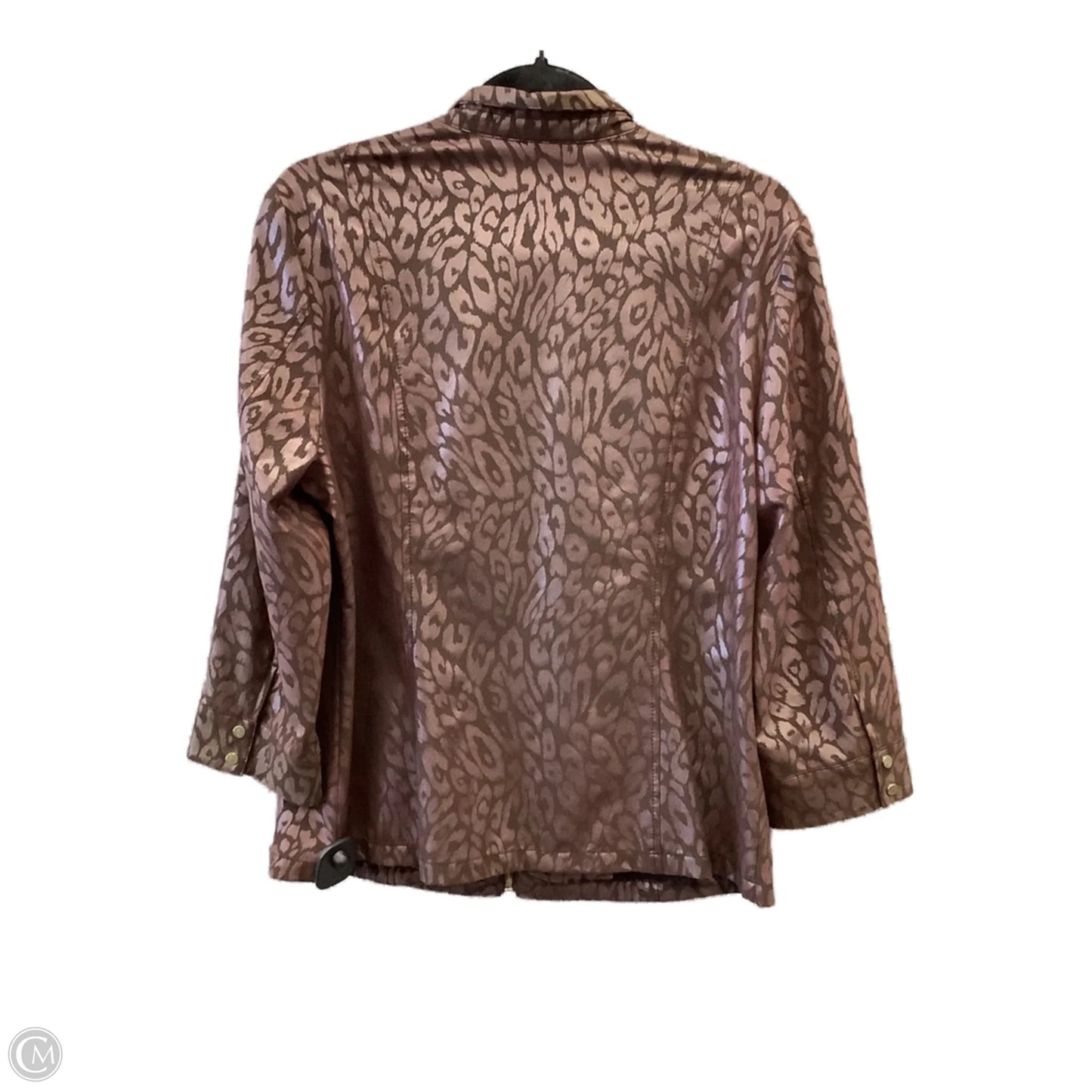 Blazer By Chicos In Brown, Size: M