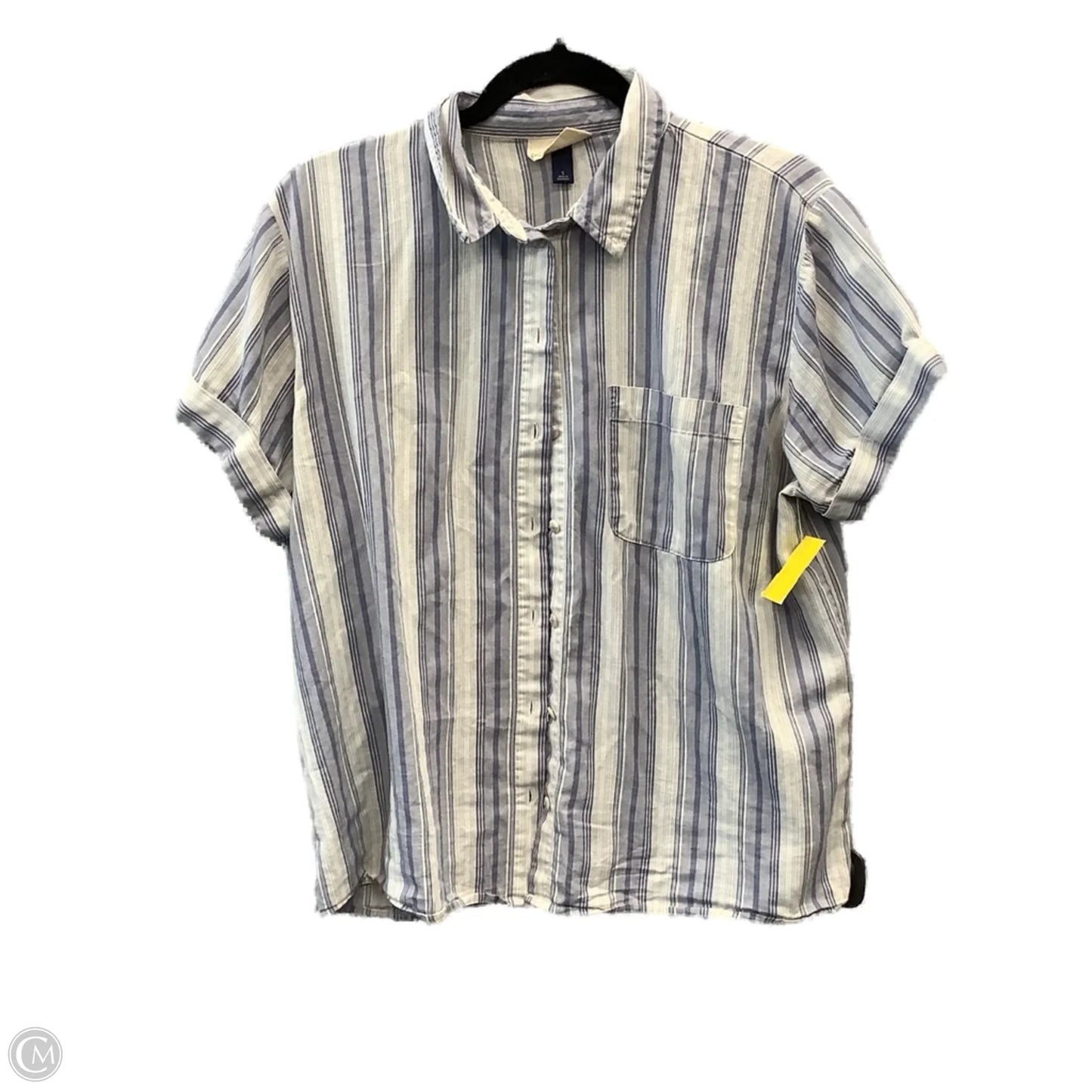 Top Short Sleeve By Universal Thread In Blue, Size: S