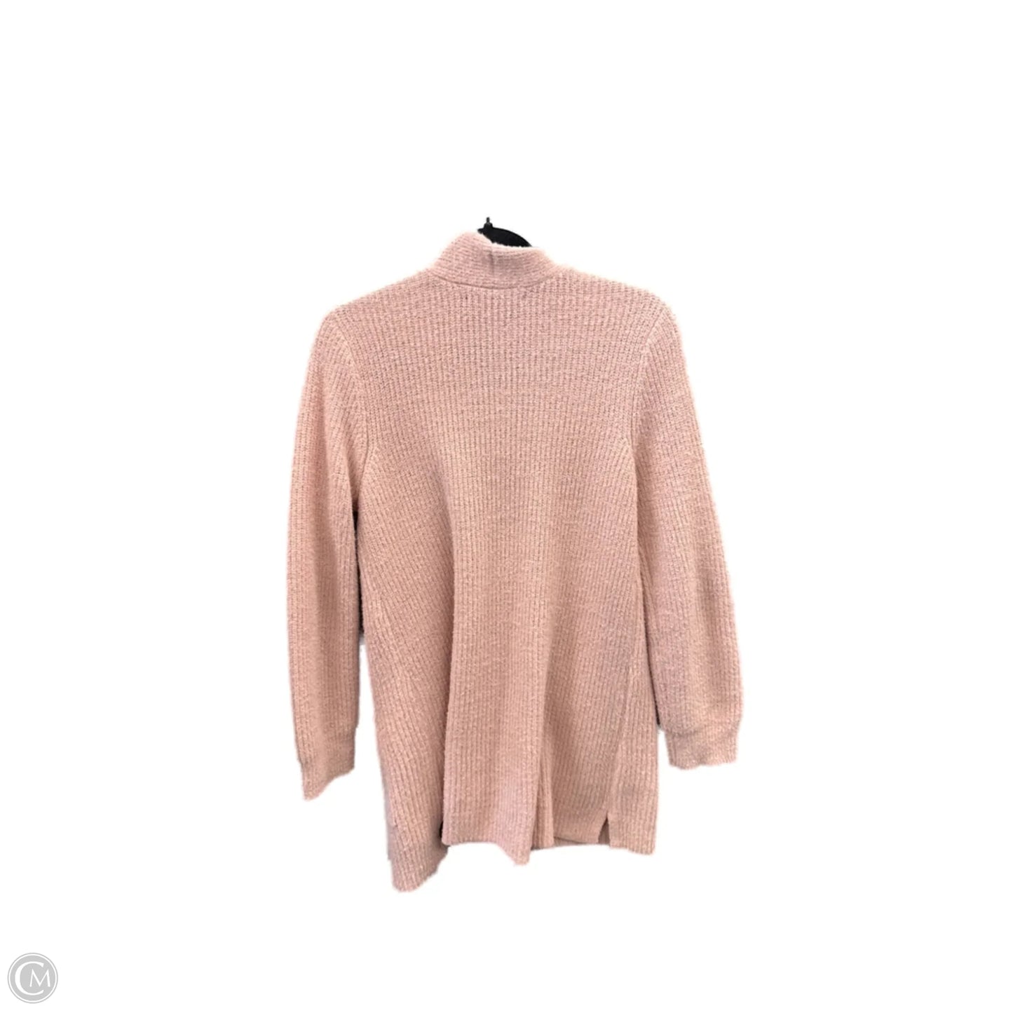 Sweater Cardigan By Apt 9 In Pink, Size: M