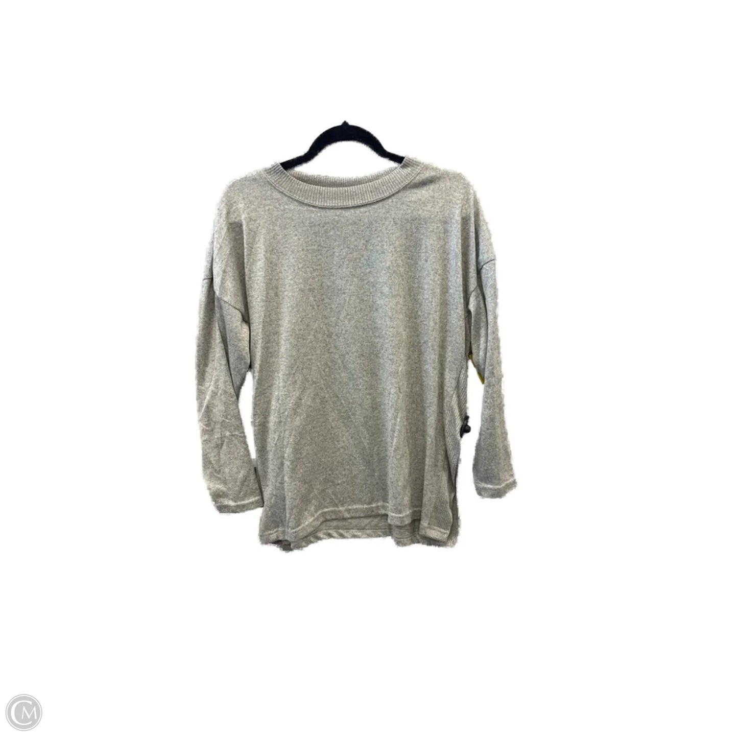Top Long Sleeve By Just Be In Beige, Size: M