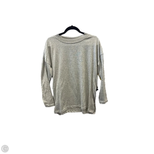 Top Long Sleeve By Just Be In Beige, Size: M