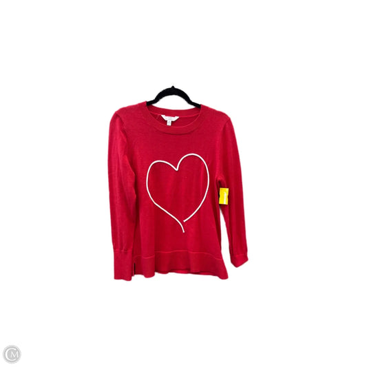 Sweater By Time And Tru In Red, Size: M