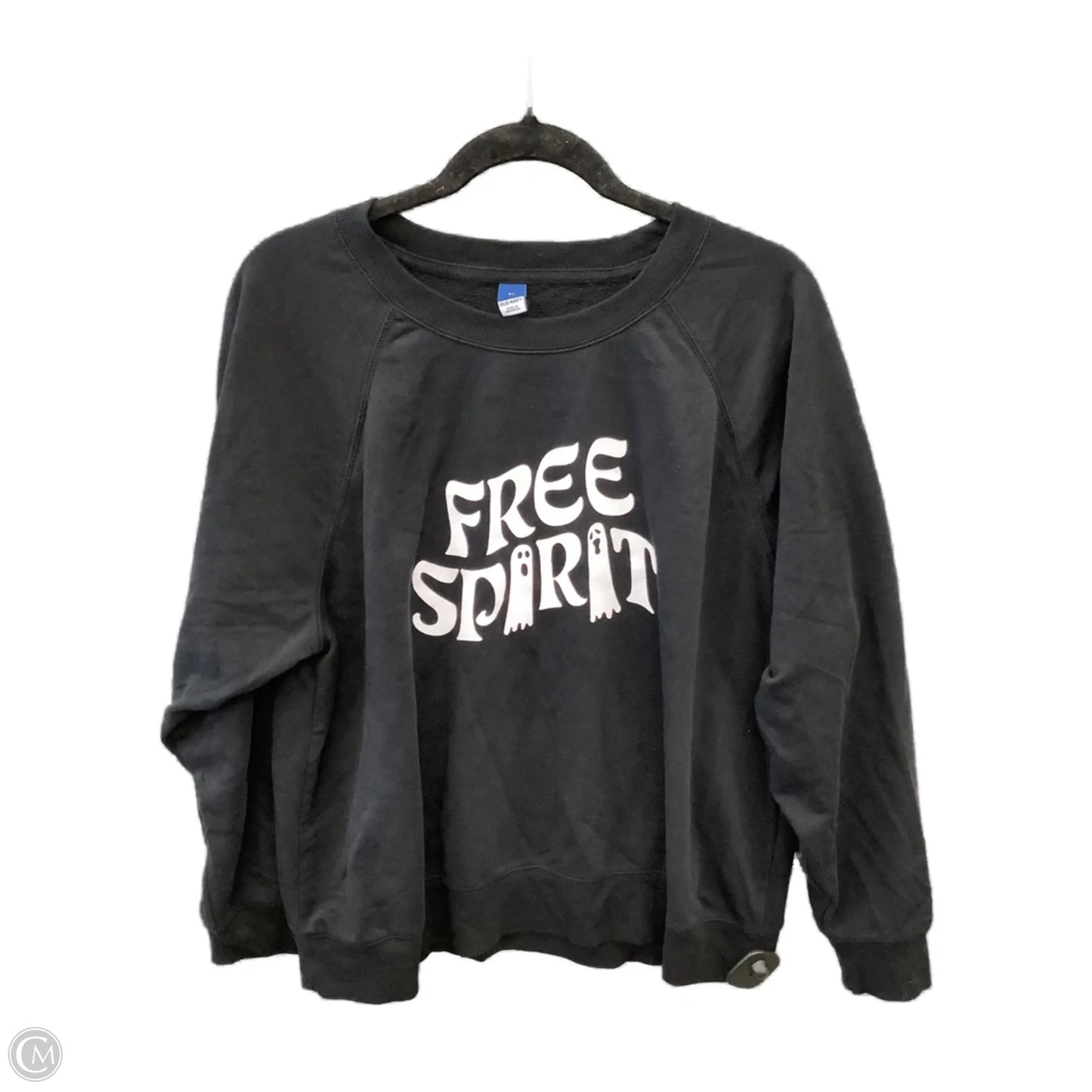 Sweatshirt Crewneck By Old Navy In Black, Size: Xl