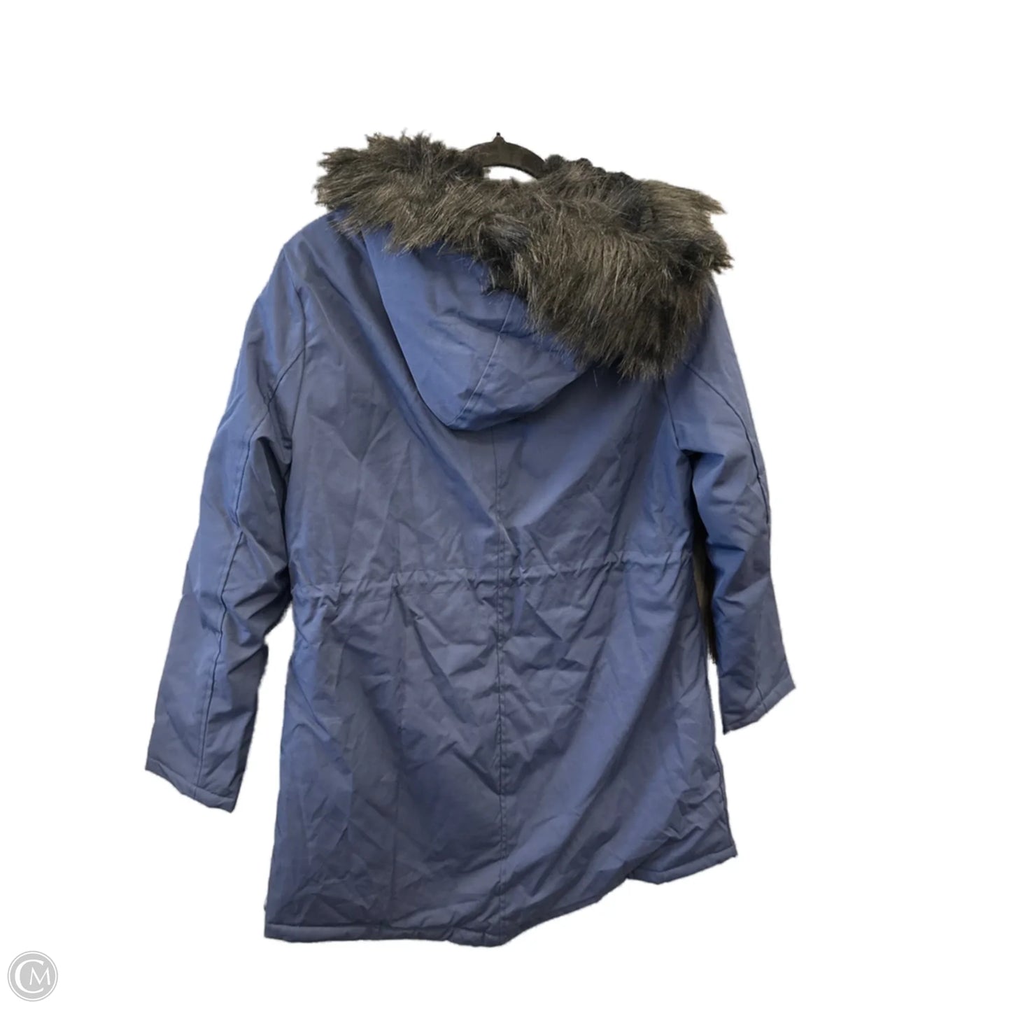 Coat Parka By Cmf In Blue, Size: M
