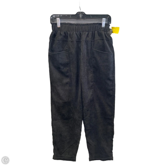 Pants Corduroy By Emery Rose In Black, Size: 4
