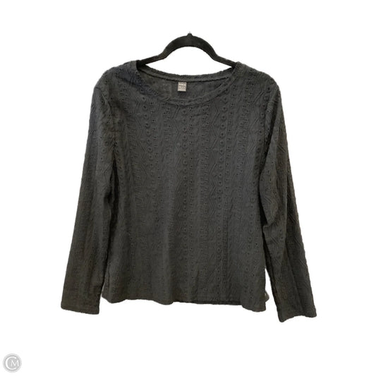 Top Long Sleeve By Shein In Black, Size: L