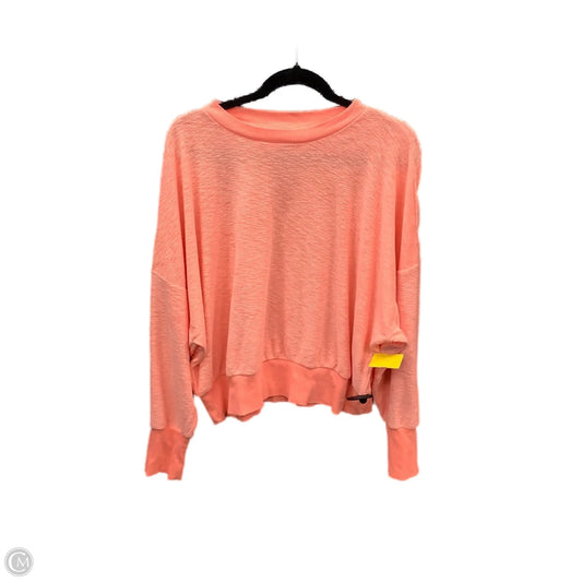 Top Long Sleeve By Old Navy In Orange, Size: Xl