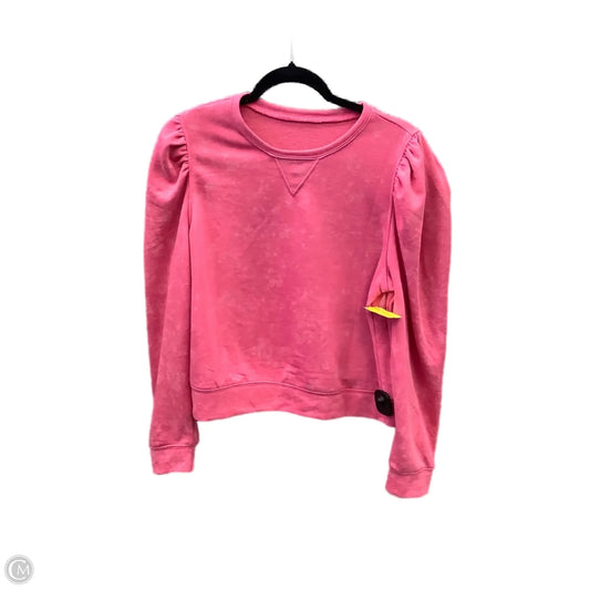 Top Long Sleeve By Clothes Mentor In Pink, Size: L