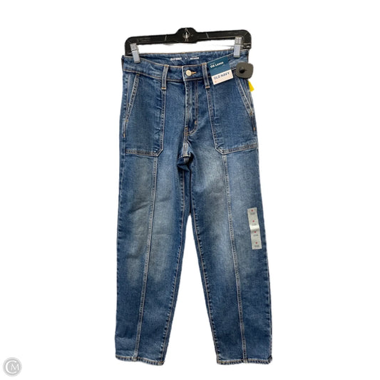 Jeans Boyfriend By Old Navy In Blue Denim, Size: 0