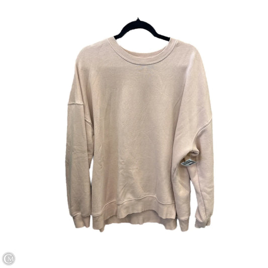 Sweatshirt Crewneck By Wild Fable In Pink, Size: L