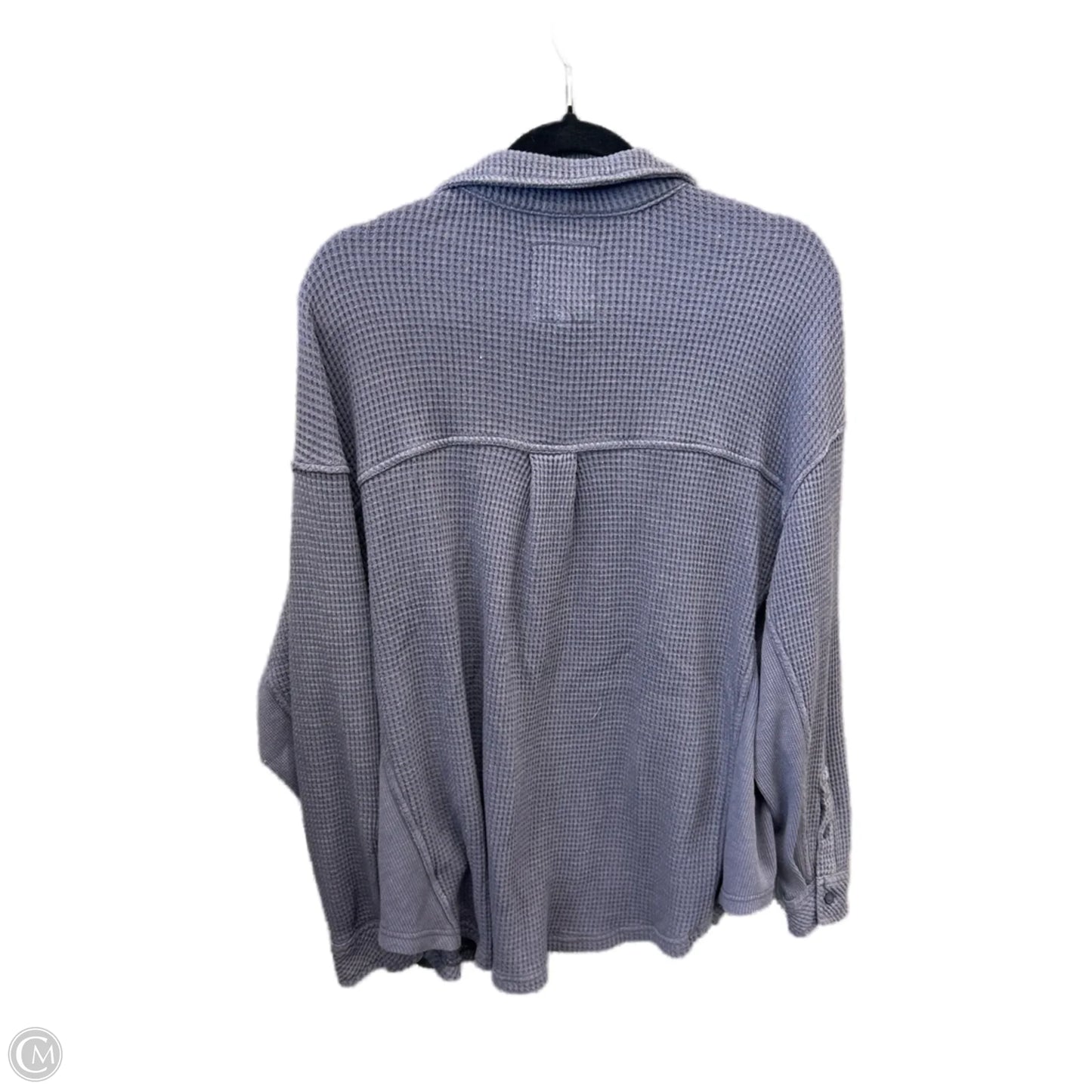 Top Long Sleeve By Aerie In Purple, Size: S