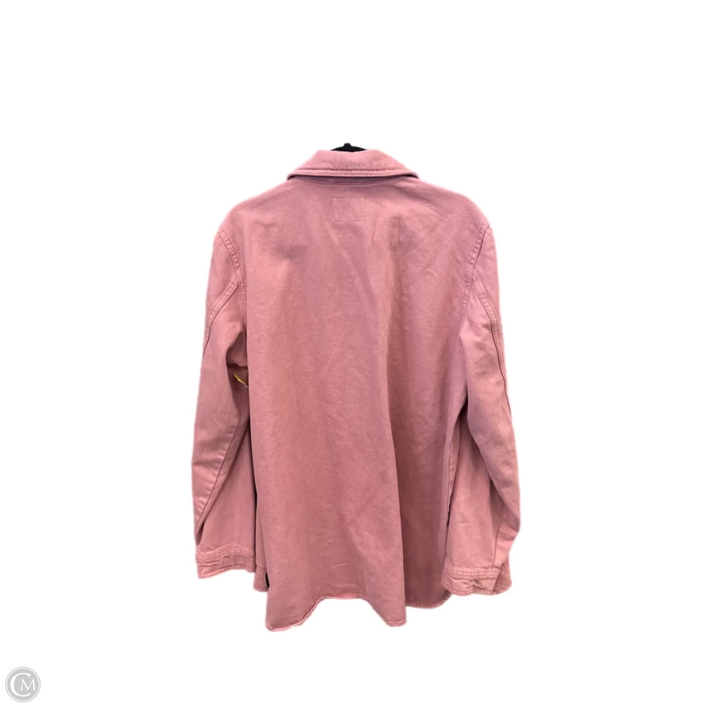 Jacket Denim By Old Navy In Pink Denim, Size: M