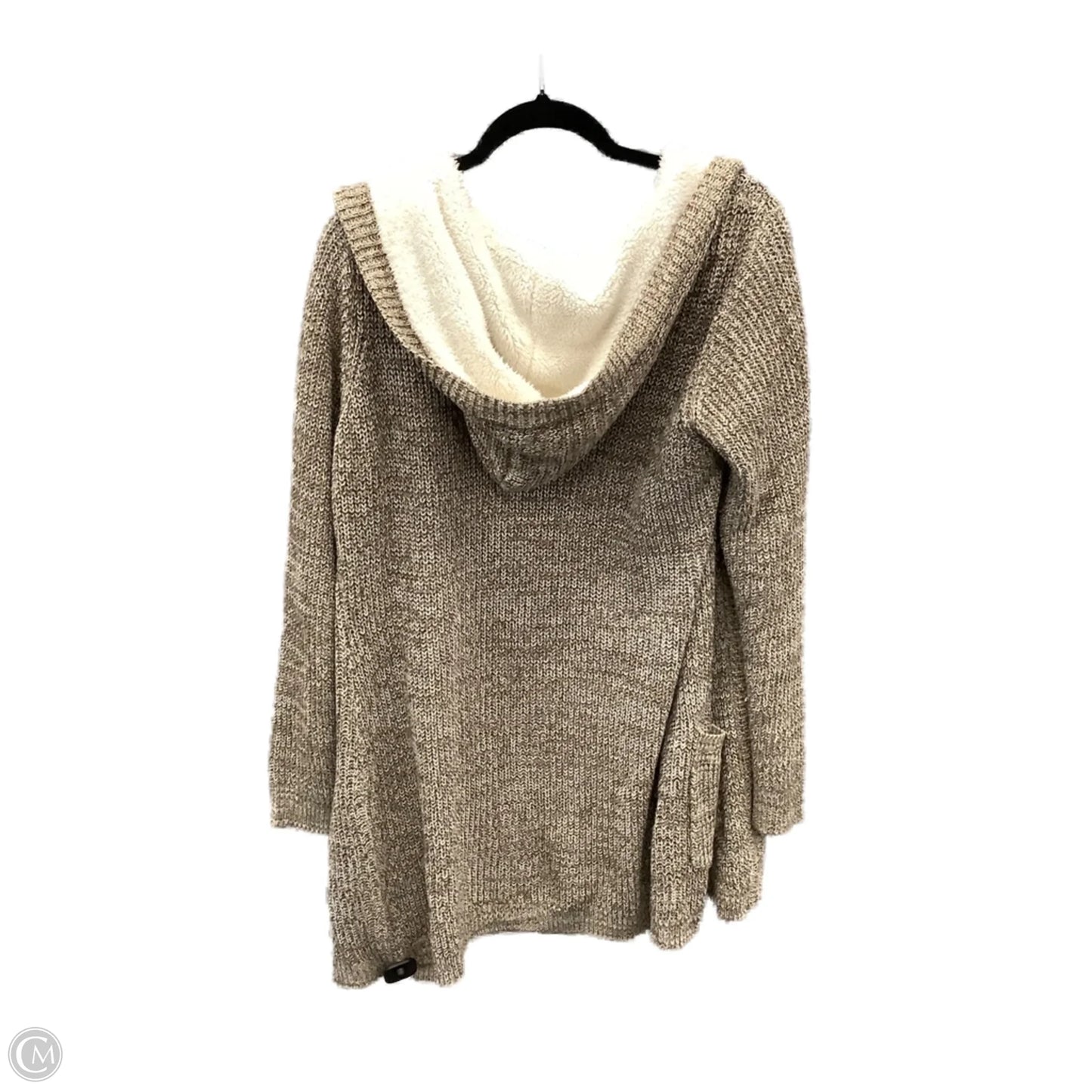 Sweater Cardigan By Maurices In Brown, Size: L