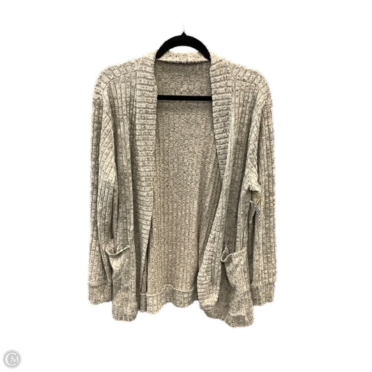 Cardigan By Clothes Mentor In Brown, Size: Xl