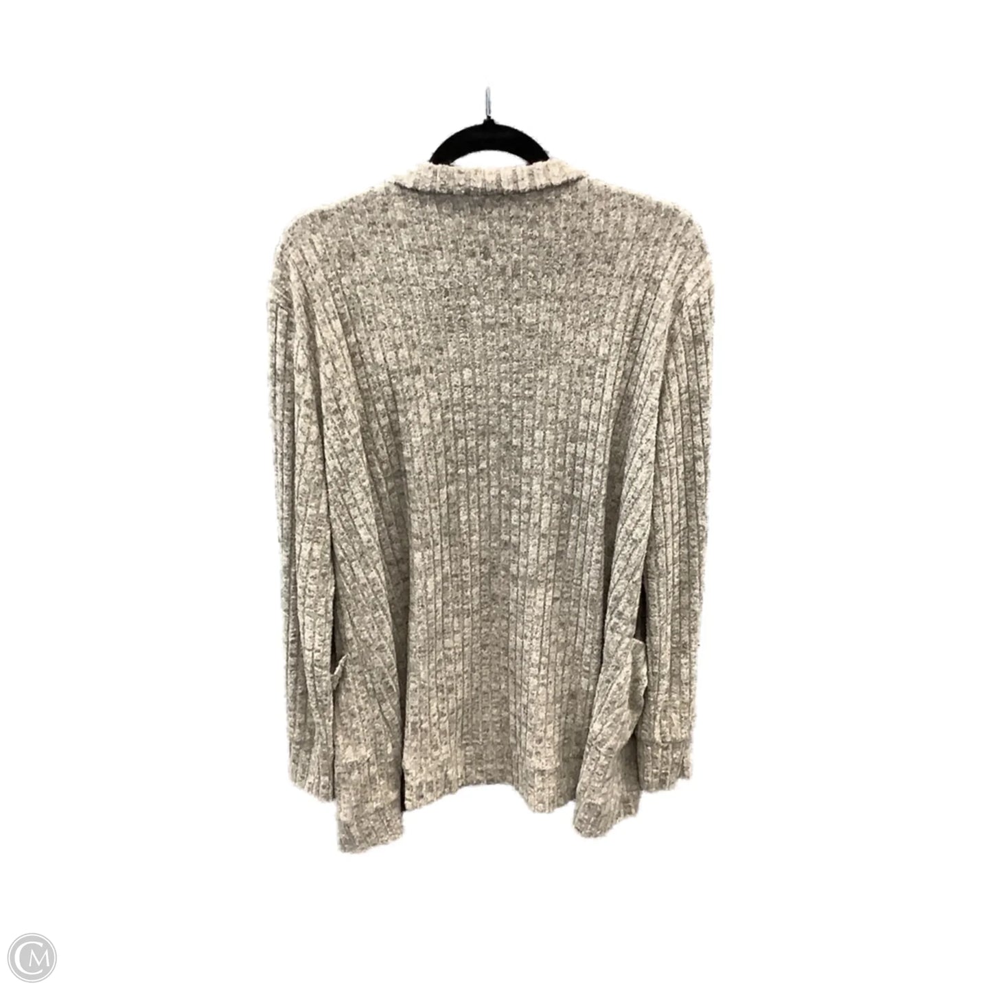 Cardigan By Clothes Mentor In Brown, Size: Xl