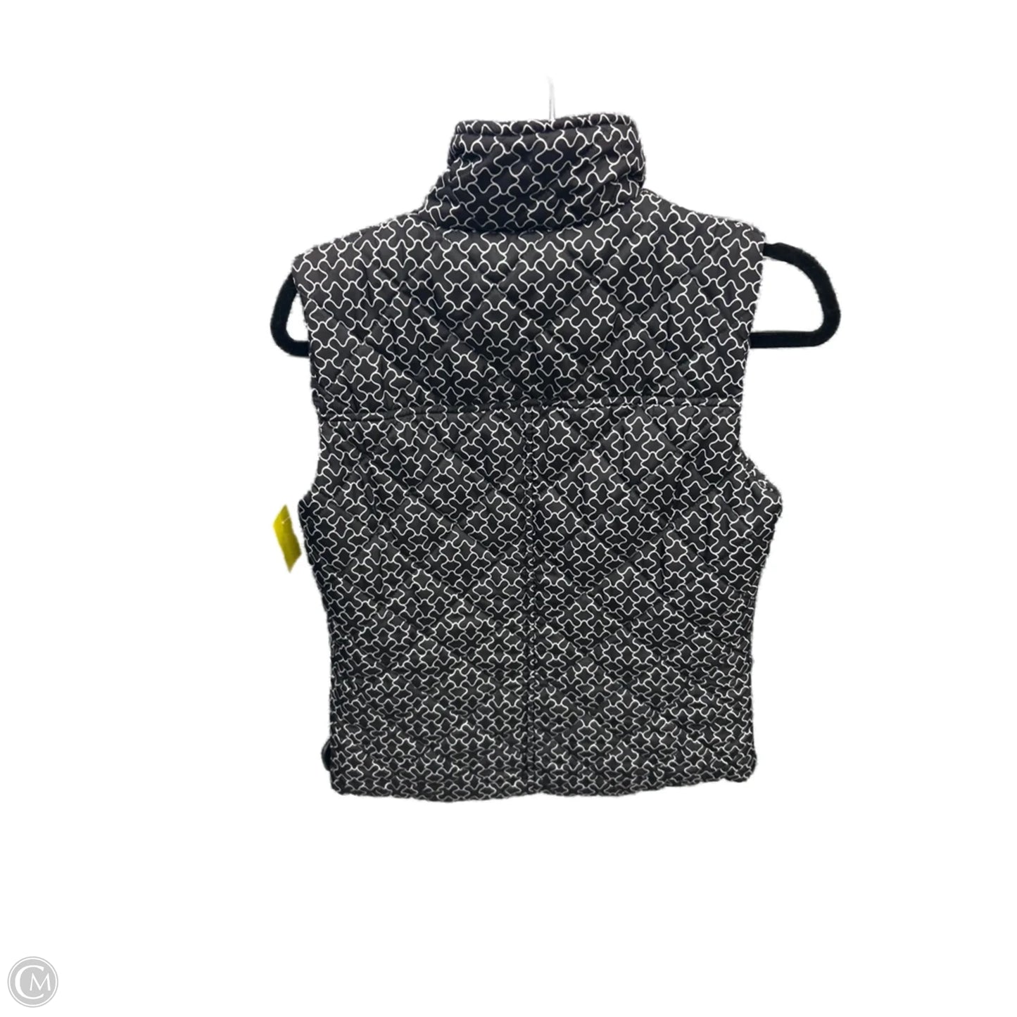 Vest Puffer & Quilted By Jane Ashley In Black, Size: S
