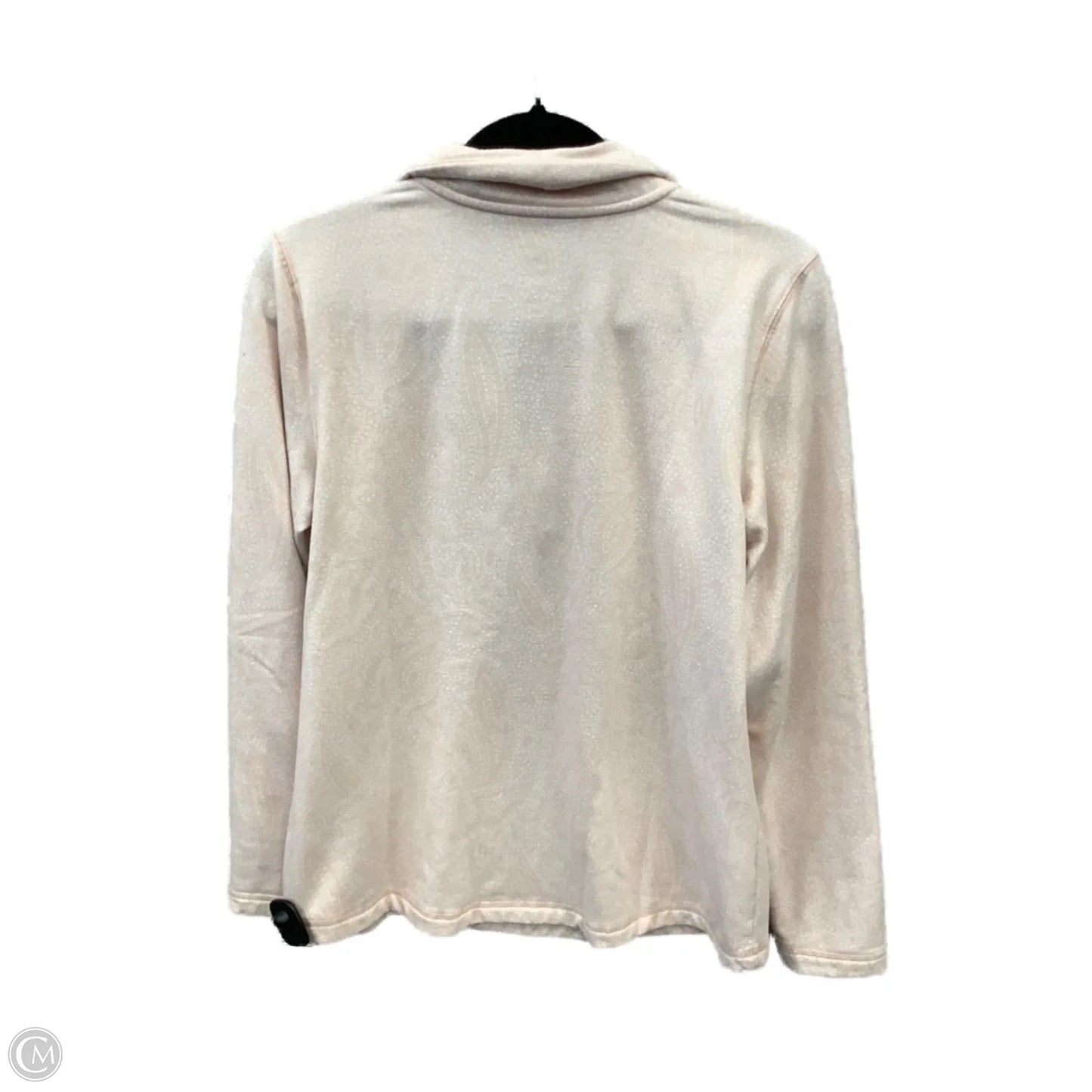 Sweatshirt Collar By Croft And Barrow In Pink, Size: S