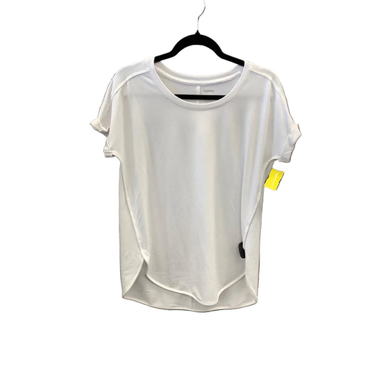 Top Short Sleeve By Sonoma In White, Size: S