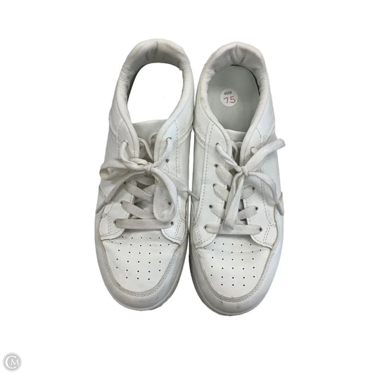 Shoes Sneakers By Cme In White, Size: 7.5