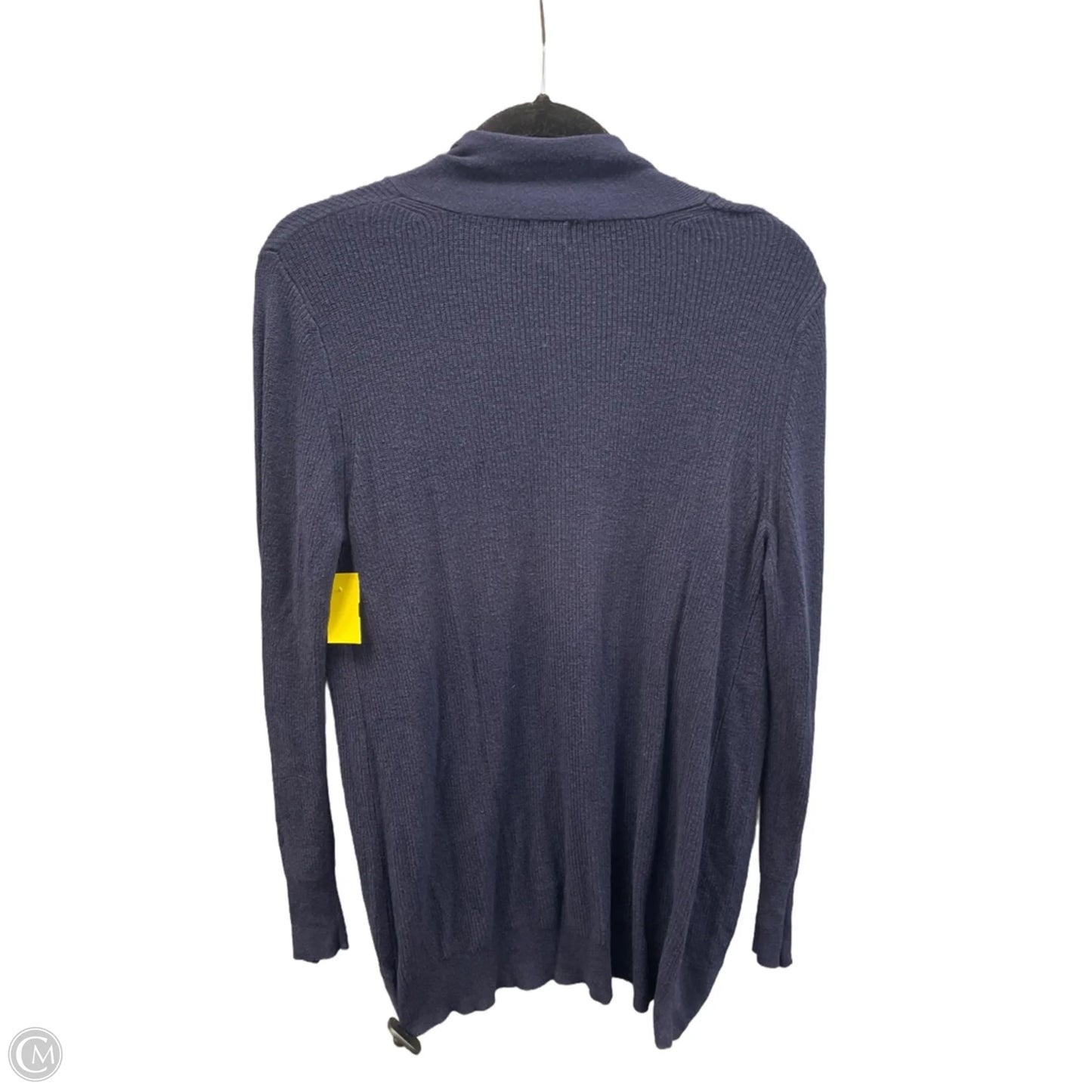 Sweater Cardigan By A New Day In Navy, Size: L