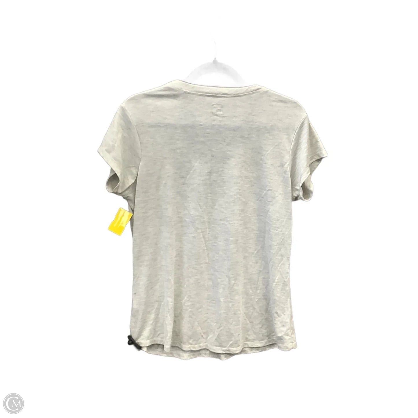 Top Short Sleeve By Clothes Mentor In Grey, Size: L