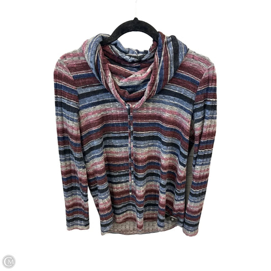Top Long Sleeve By Fortune & Ivy In Multi-colored, Size: M