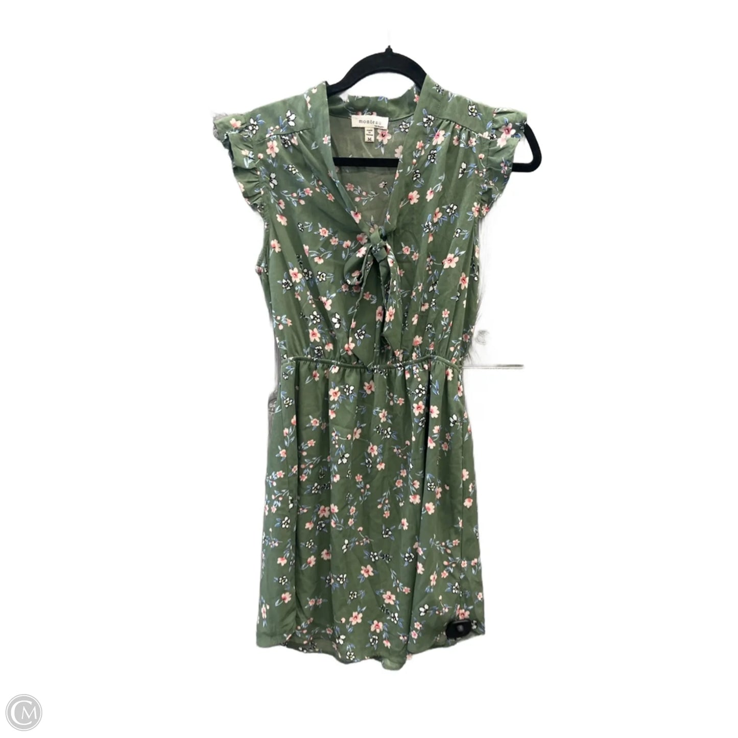 Dress Casual Short By Monteau In Green, Size: M
