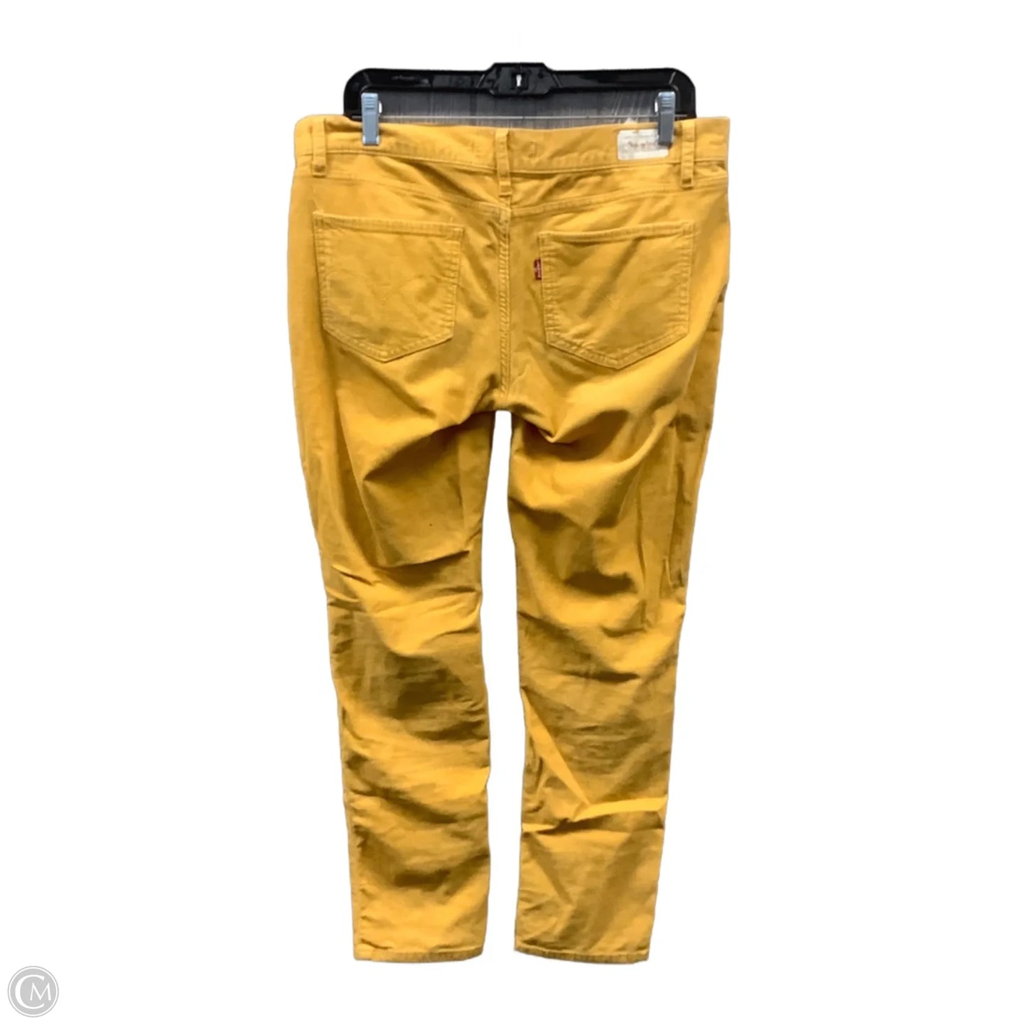 Pants Corduroy By Levis In Yellow, Size: 10