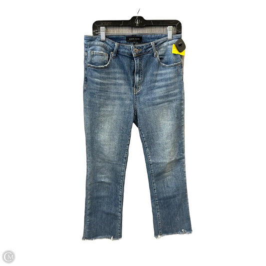 Jeans Straight By Risen In Blue Denim, Size: 12