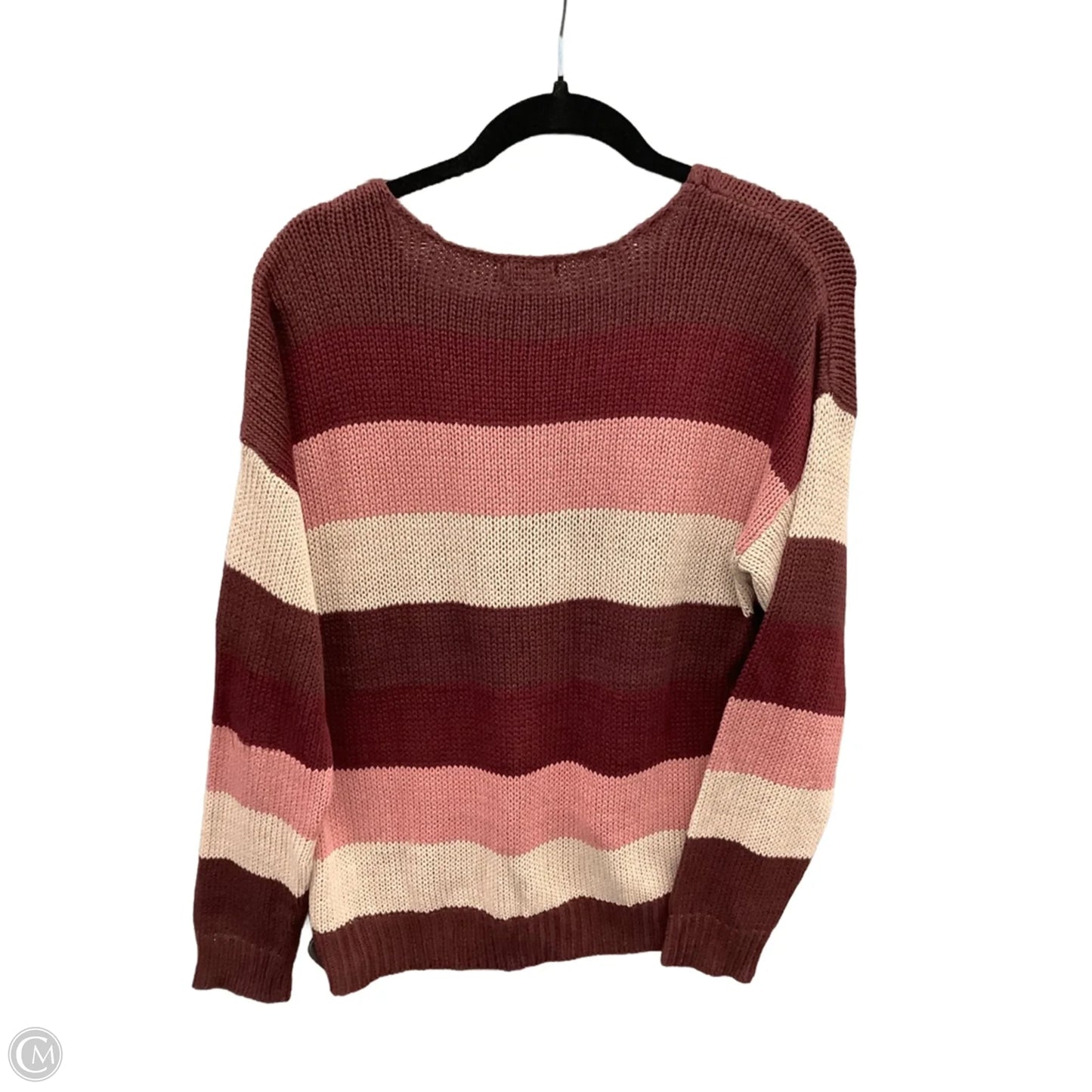Sweater By Harper In Maroon, Size: Xl