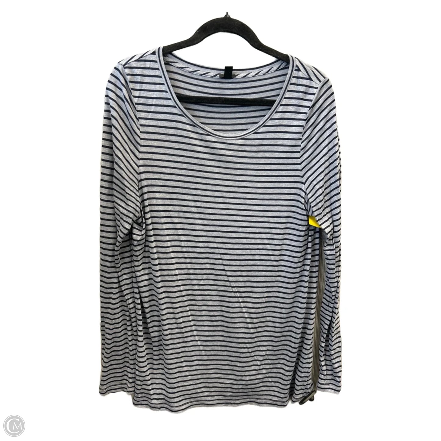 Top Long Sleeve By J. Crew In Grey, Size: L