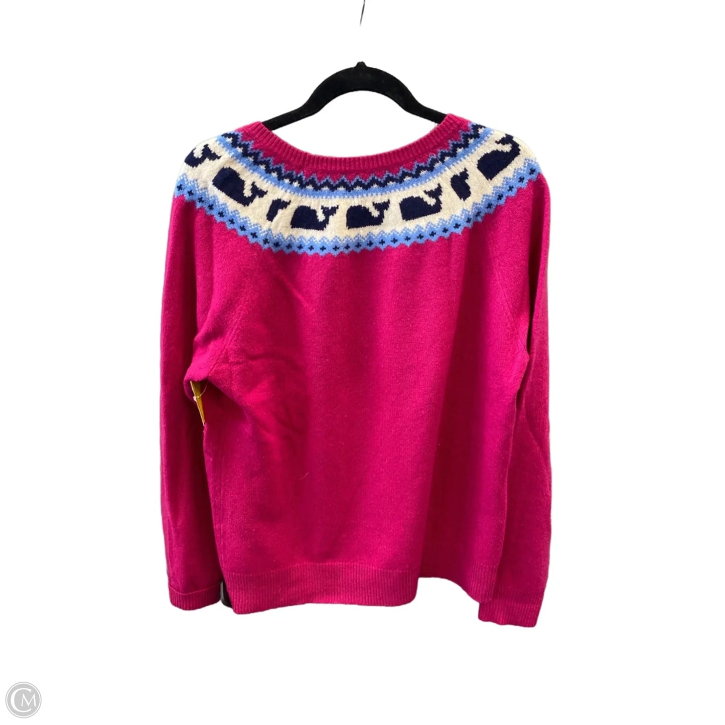 Sweater By Vineyard Vines In Pink, Size: Xl