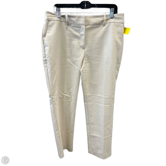 Pants Dress By Ann Taylor In Cream, Size: 12p
