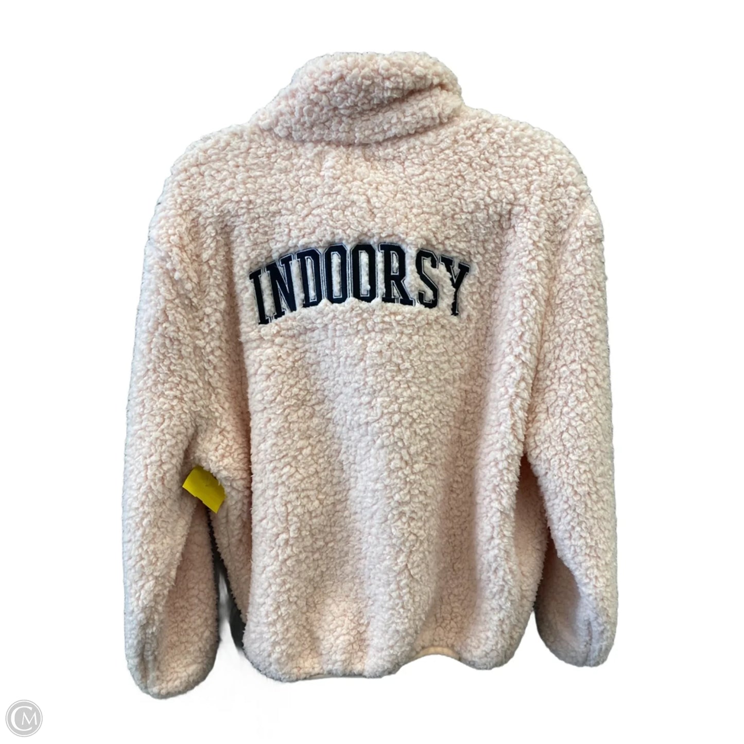 Jacket Fleece By Clothes Mentor In Pink, Size: L