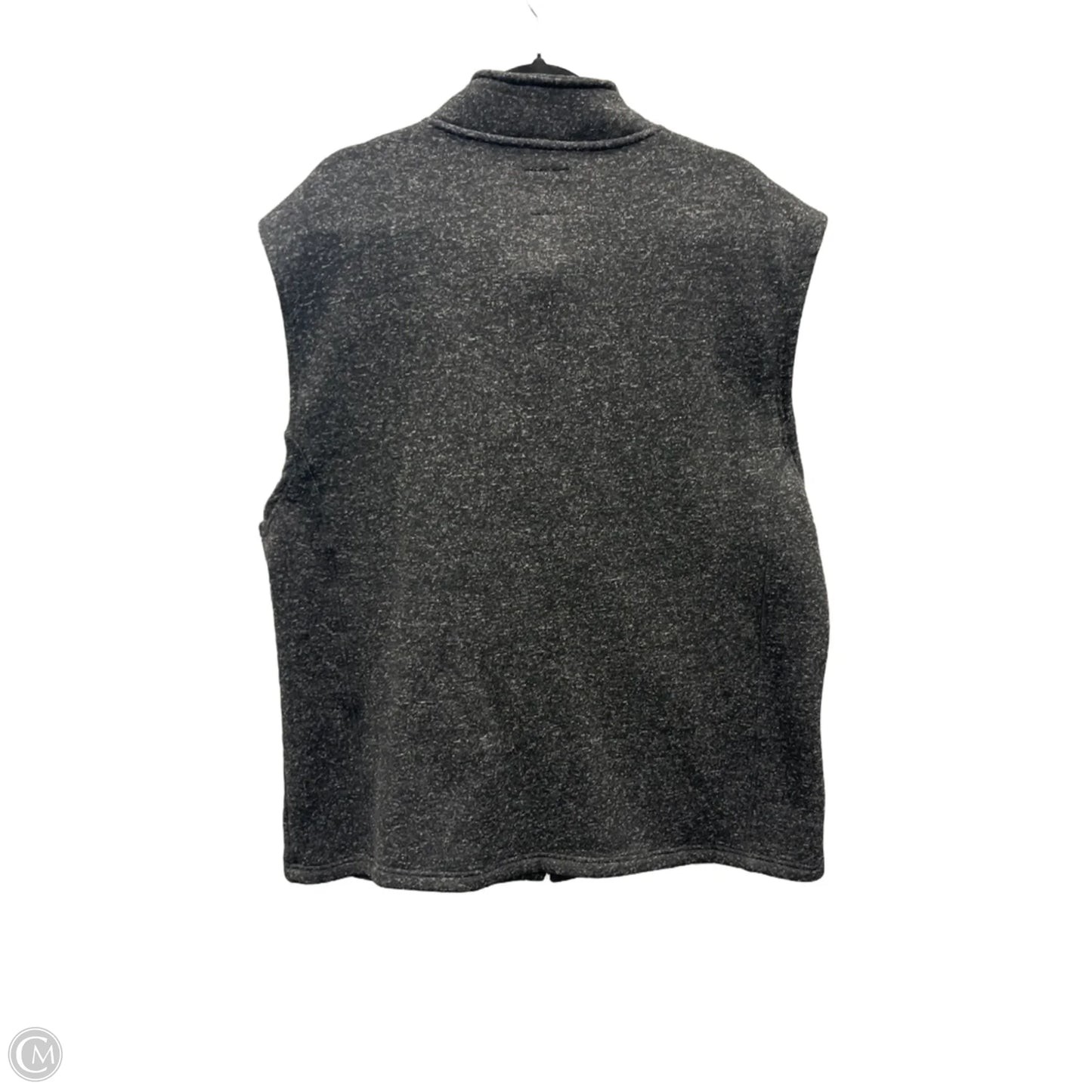 Vest Fleece By Clothes Mentor In Grey, Size: 4x