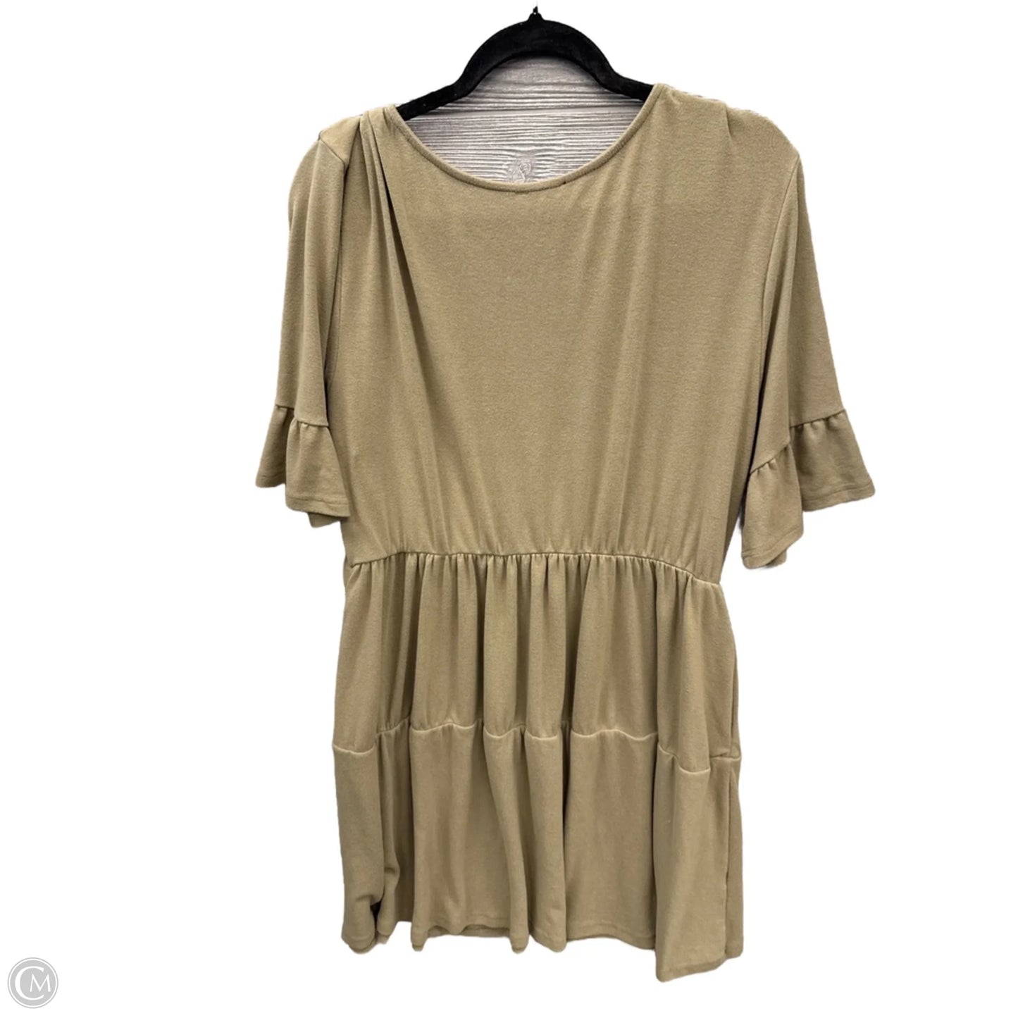 Dress Casual Midi By Heyson In Green, Size: L