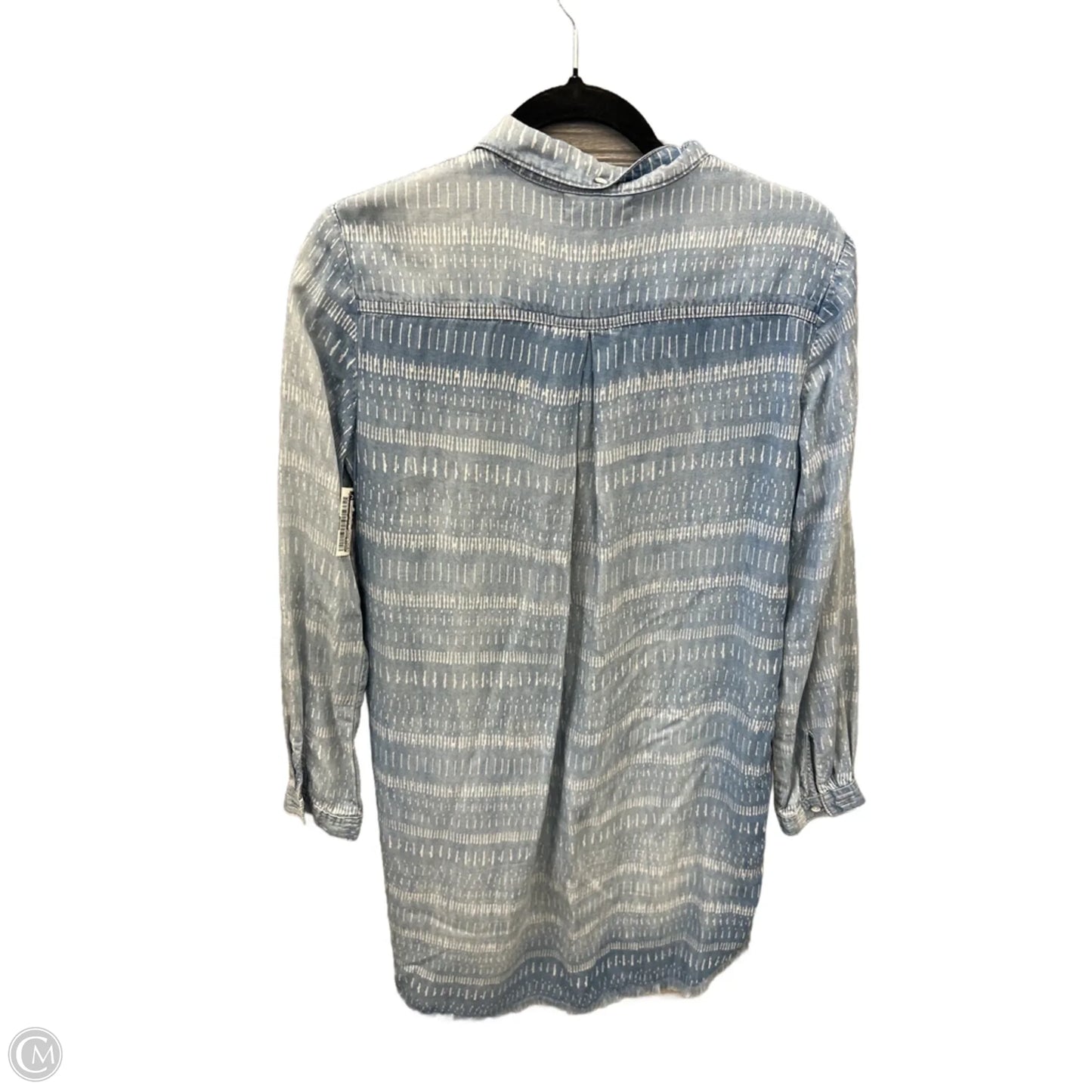 Dress Casual Short By Bella Dahl In Blue Denim, Size: S