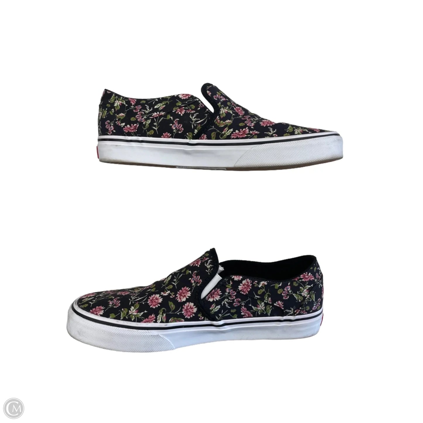 Shoes Sneakers By Vans In Black, Size: 9.5