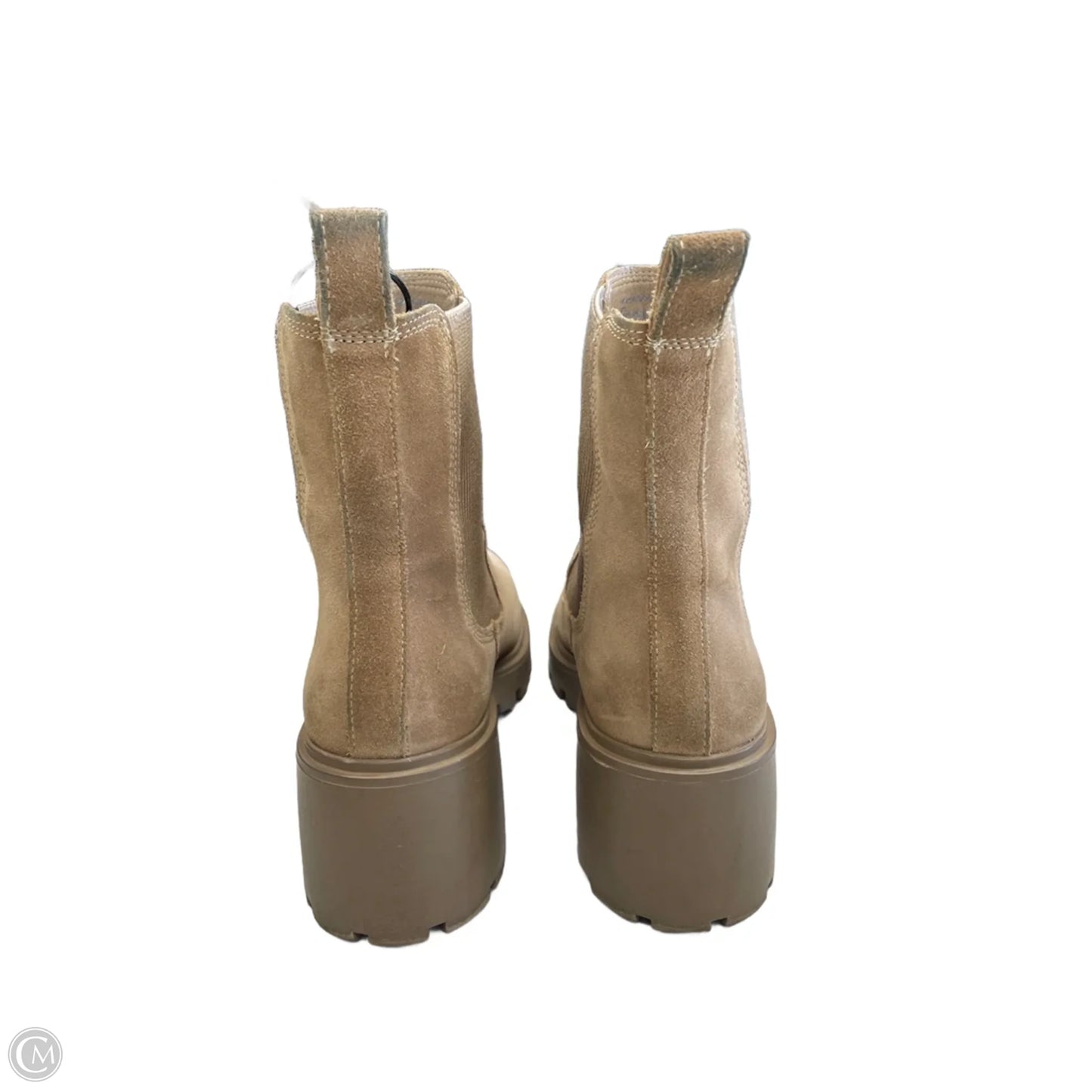 Boots Mid-calf Flats By Steve Madden In Brown, Size: 9