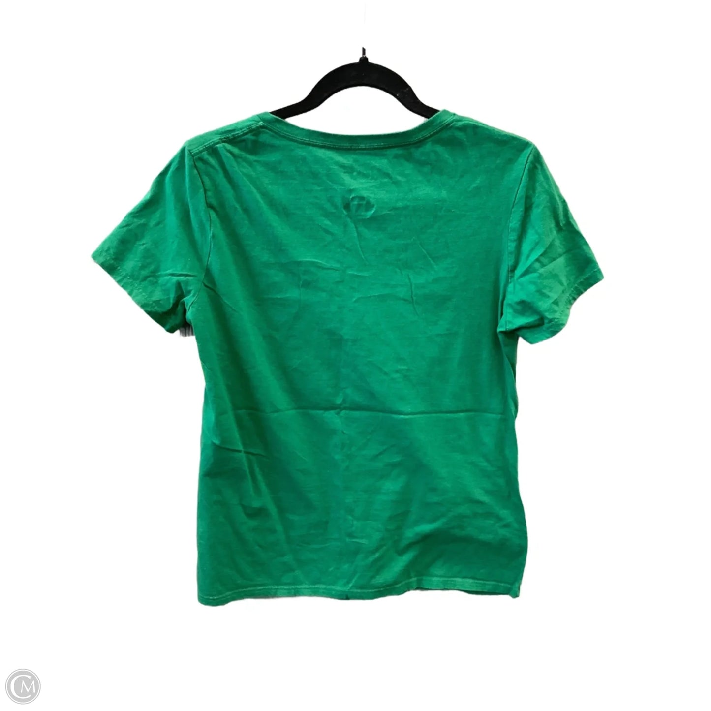 Top Short Sleeve By Cmc In Green, Size: M