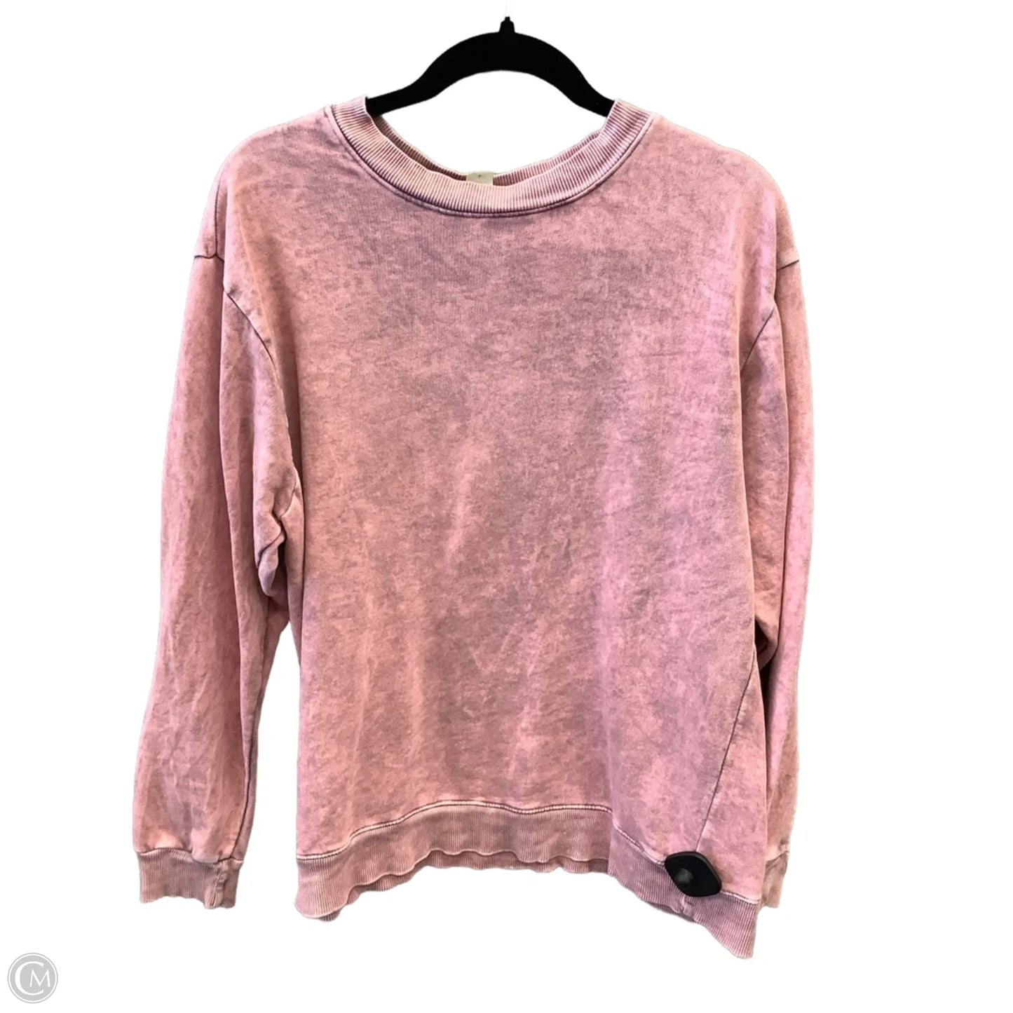Top Long Sleeve By Clothes Mentor In Pink, Size: L
