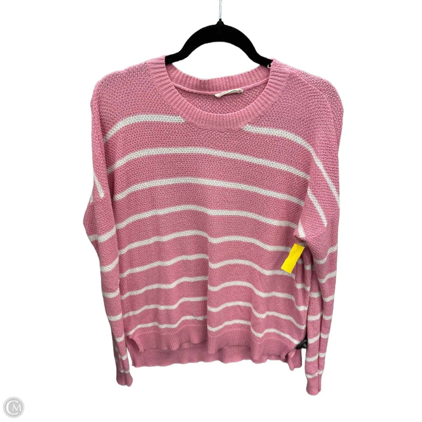Sweater By Clothes Mentor In Pink, Size: L