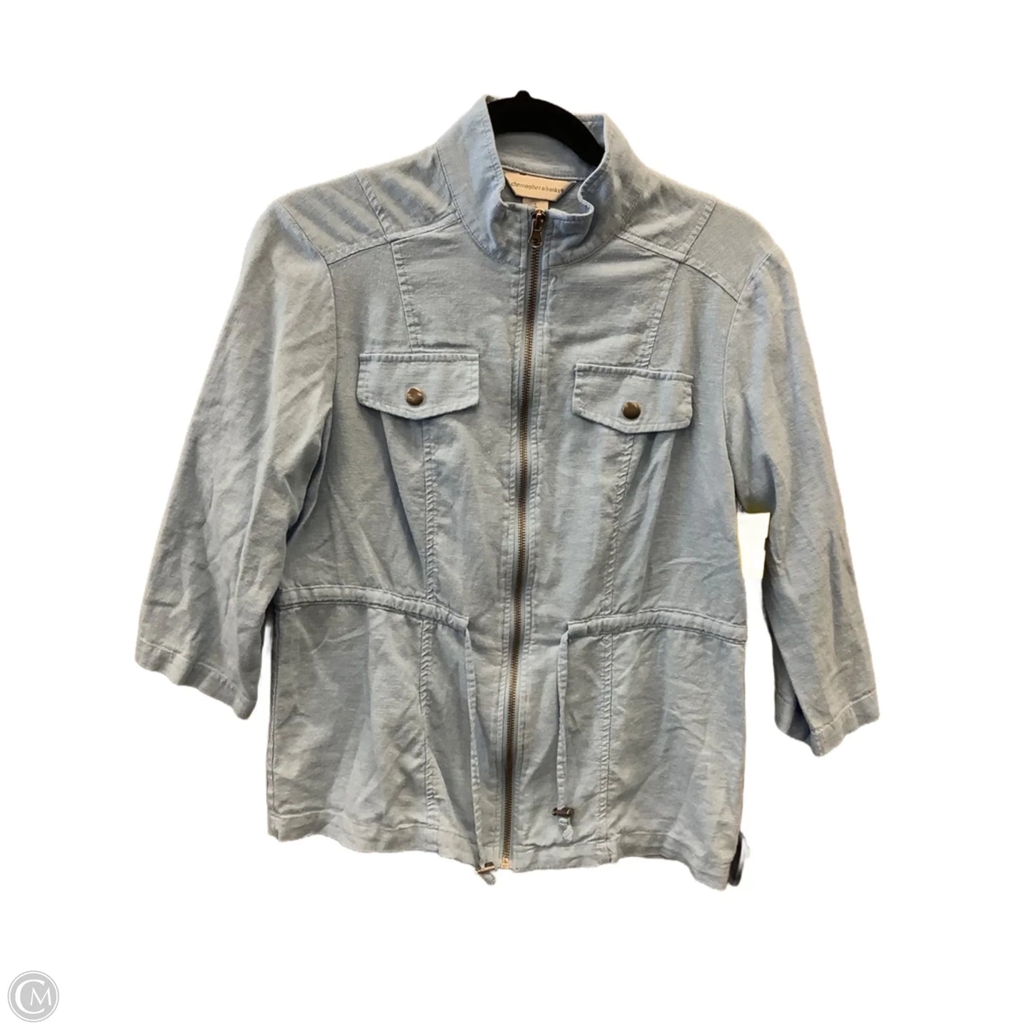 Blazer By Christopher And Banks In Blue, Size: S