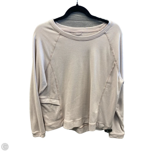Top Long Sleeve By Avalanche In Pink, Size: Xl