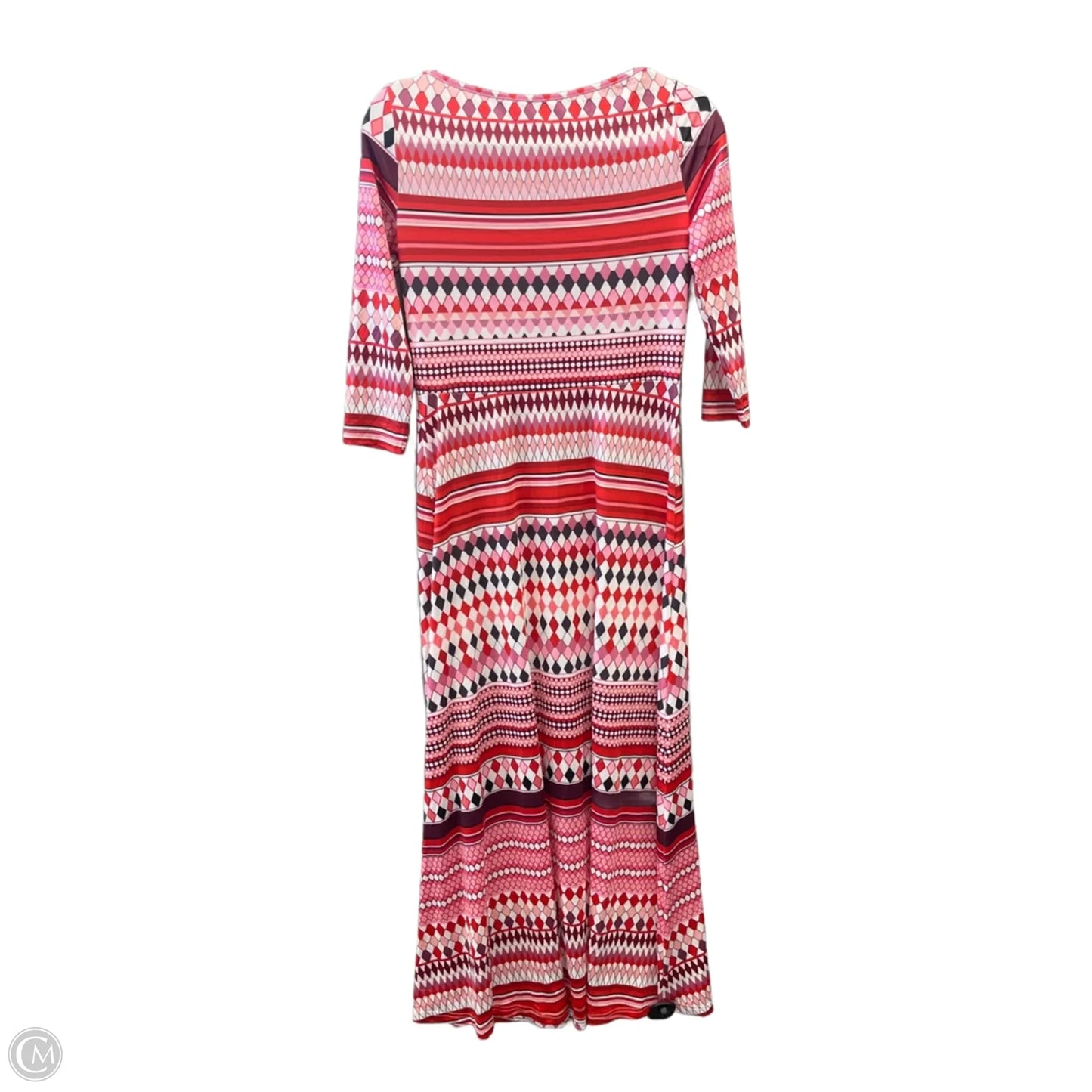 Dress Casual Maxi By Emery Rose In Pink & Red, Size: M