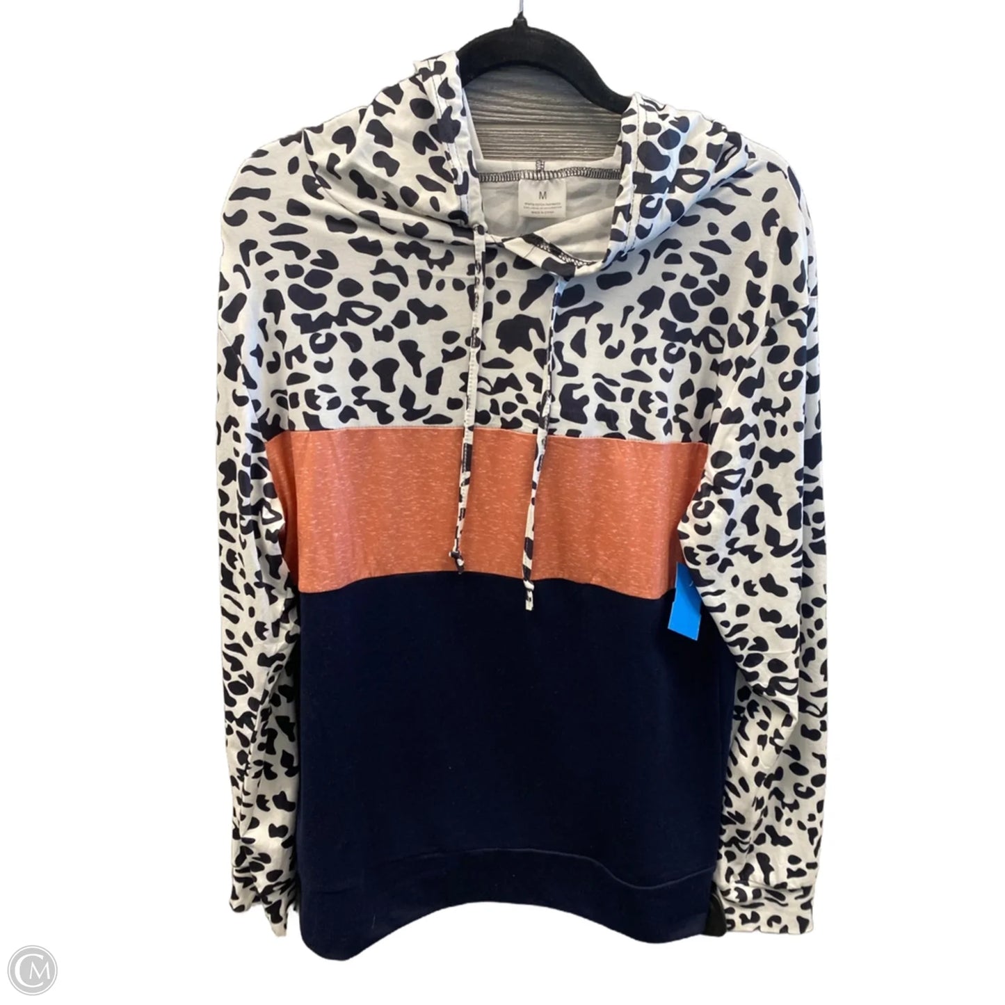 Top Long Sleeve By Clothes Mentor In Animal Print, Size: M