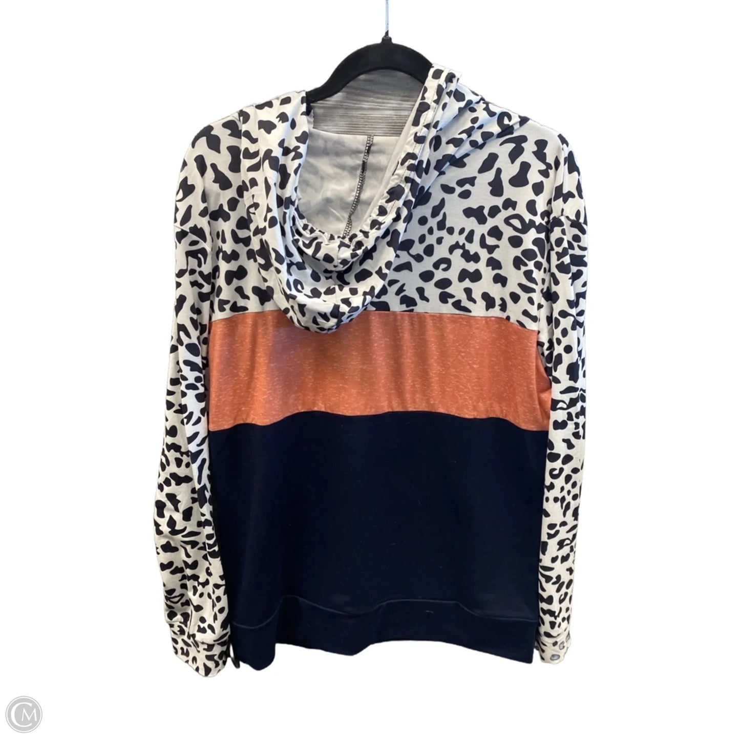 Top Long Sleeve By Clothes Mentor In Animal Print, Size: M
