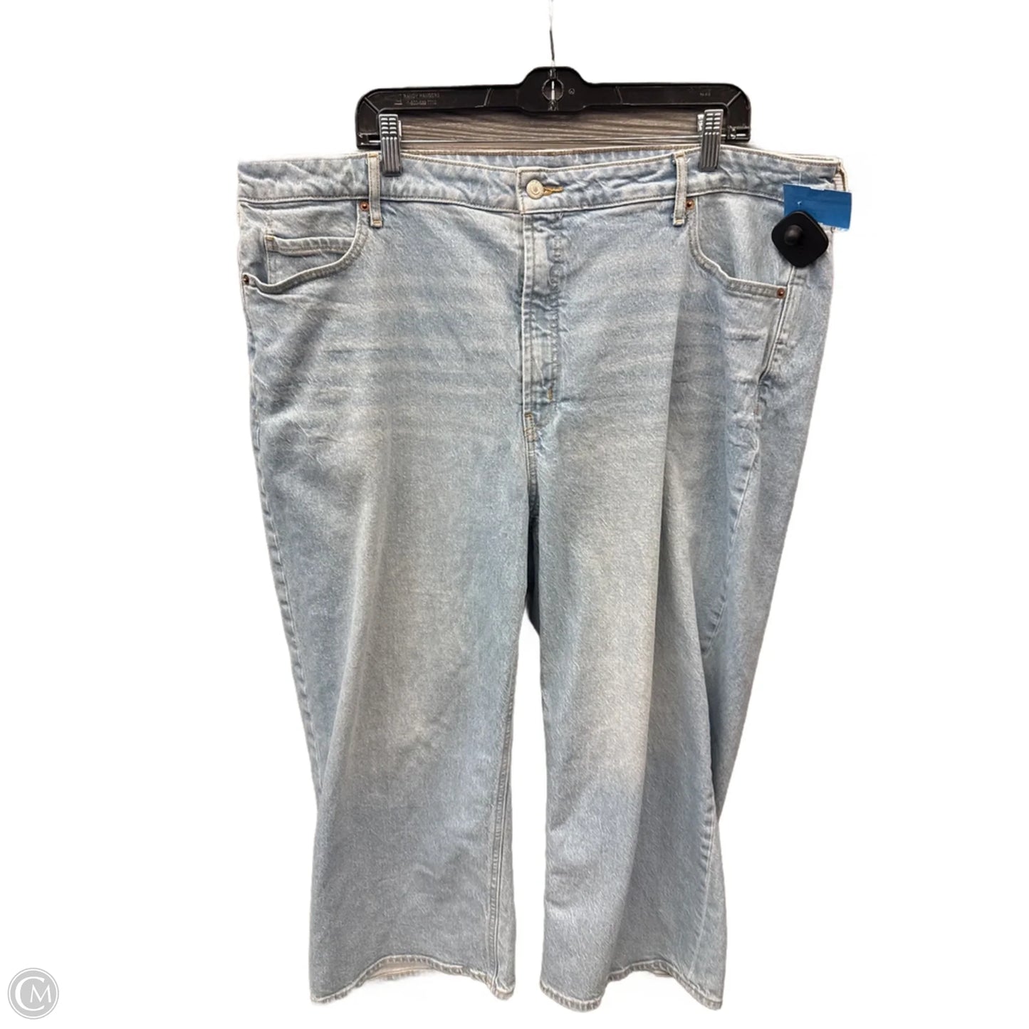 Jeans Wide Leg By Old Navy In Blue Denim, Size: 22