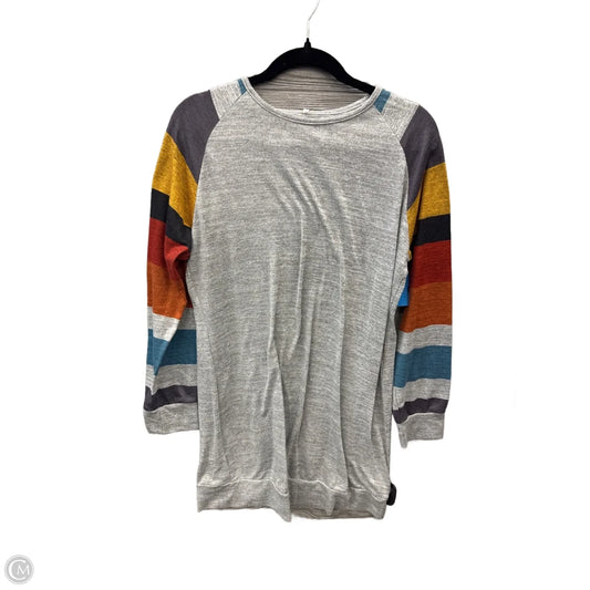 Tunic Long Sleeve By Cmf In Grey, Size: Xl