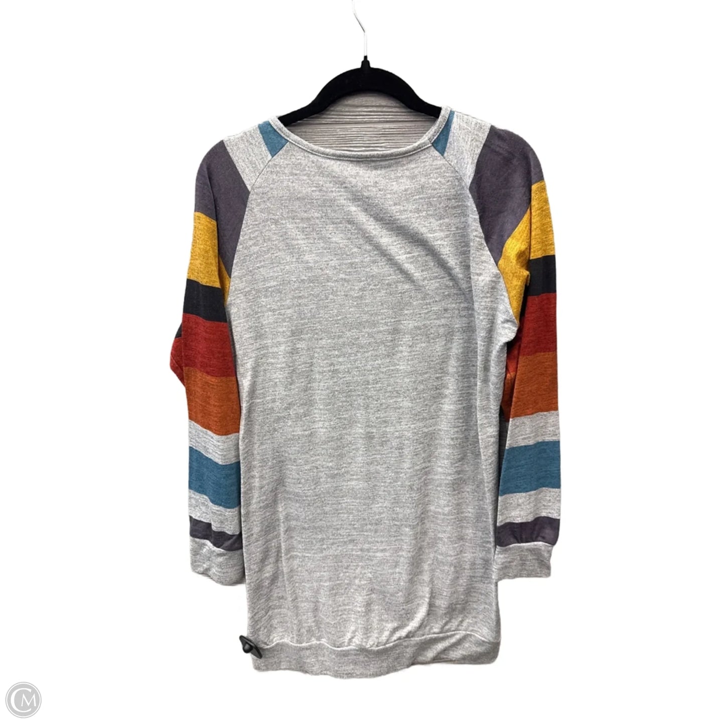 Tunic Long Sleeve By Cmf In Grey, Size: Xl